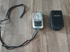 Sekonic Auto-Leader 3 -162 Light Meter Box  With Case Strap Untested