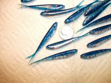 100-2 1/4" crappie-panfish-soft minnows-jigs-grubs-split tails-flukes-fish-scent