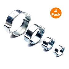 Mikalor Double Ear O Clips Hydraulic Petrol Air Water Hose Pipe Steel Clamps
