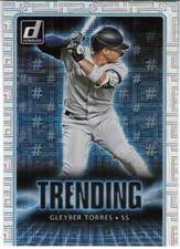 Gleyber Torres 2021 Donruss Trending Vector