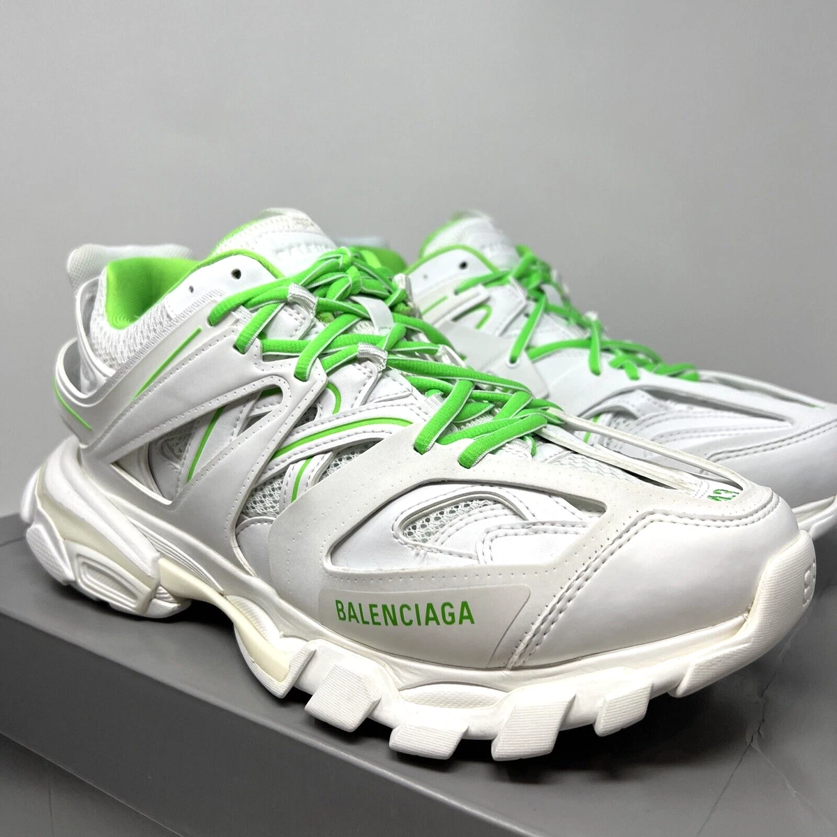 Balenciaga track deals trainer white