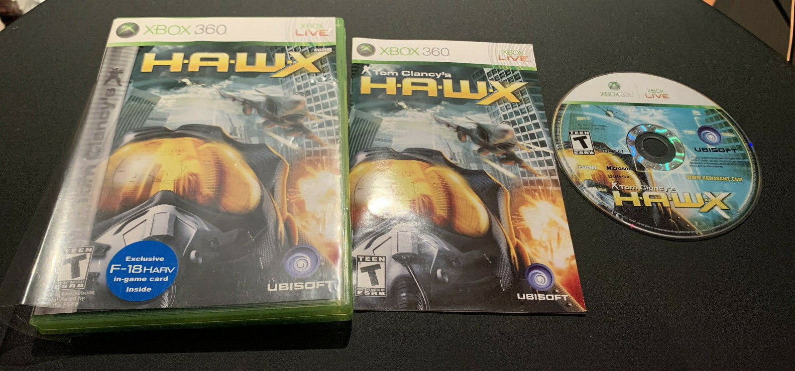 Hawx H. A. W. X. Tom Clancy's Xbox 360 Pal