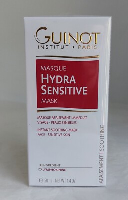 GUINOT Hydra Sensitive Maske - Sofortige Beruhigung des Gesichts - Empfindliche Haut 