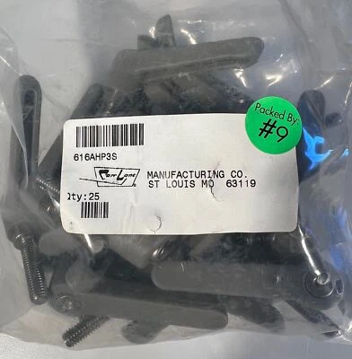 TWO (2) CARR LANE Stainless Steel Adjustable Stud Handle CL-616-AHP-3-S 3/8"-16