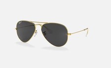 Ray-Ban Aviator Classic Gold/Black Polarized 58mm Sunglasses RB3025 919648 58-14