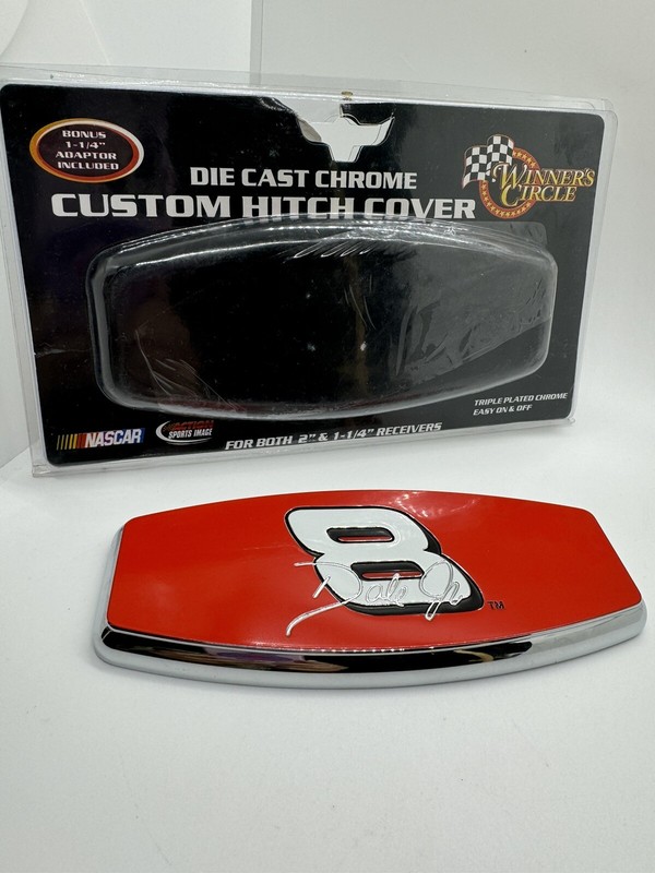 Dale Earnhardt Jr. #8 Nascar Hitch Cover Winner's Circle Die Cast Chrome Custom