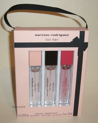 Narciso Rodriguez For HER purse spray FLEUR MUSC perfume gift set