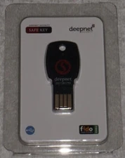 Deepnet Security USB A Fido2 Certified Security Key NEW