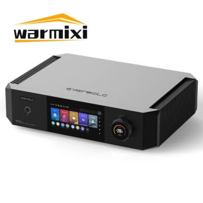 EVERSOLO DMP-A10 HiFi Streamer ES9039PRO DAC Preamp Dual Subwoofer Out 6.5'' LCD