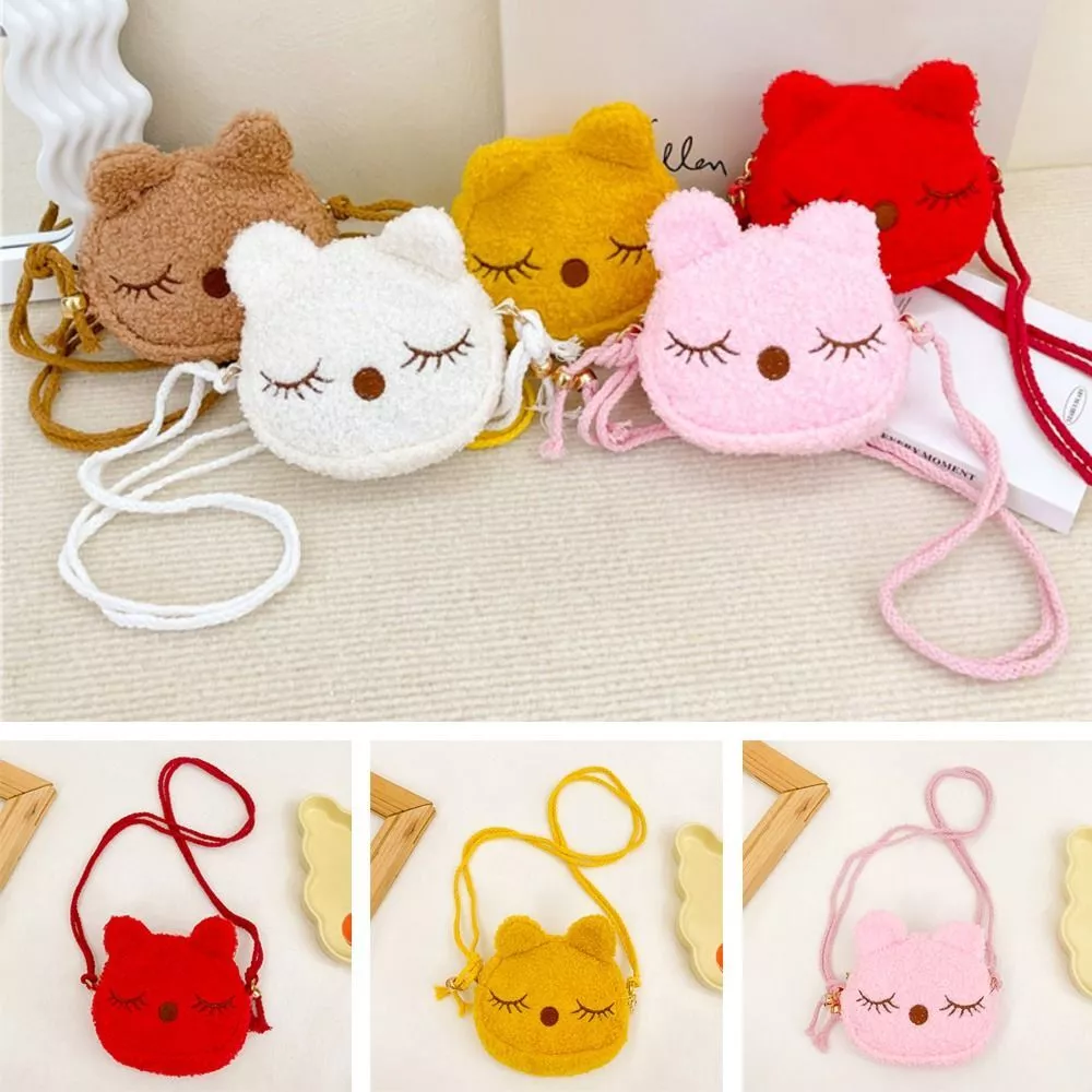 Amazon.com: VALICLUD Children's Bag Girls Coin Bag Mini Girls Purse Coin  Wallet Credit Cards Carrying Purse Coin Purse for Kids Plush Purse Girls  Change Purse Shoulder Bag Toddler Korean Version Velvet :