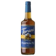 Torani Sugar Free Pumpkin Pie Syrup (750 mL), G-Pumpkin Pie-sf
