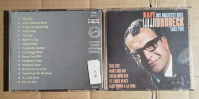 DAVE BRUBECK - TAKE FIVE - HIS GREATEST HITS - CD  (J363)