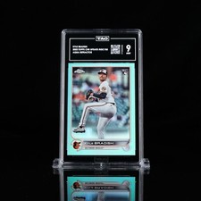 2022 Topps Chrome Update KYLE BRADISH TAG 9 MINT Aqua Refractor /250