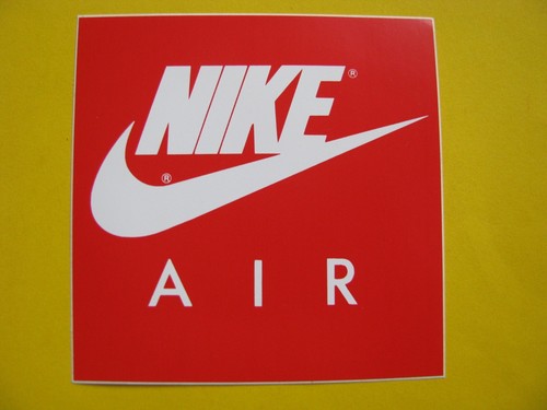 ancien autocollant nike air