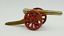 Antique Manoil Barclay Lead Toy Civil War Cannon