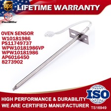 Oven Sensor Probe for Whirlpool Range Kenmore Sears Roper W10181986 WPW10181986