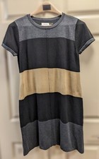 NWOT: Calvin Klein Colorblocked Sweater Dress-Size Large 