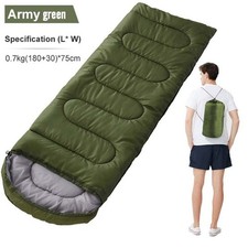 Thick Adult Cold Weather Warm Sleeping Bag For Big  Tall Waterproof Winter Bag