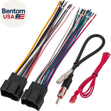 Radio Wiring Harness with Antenna Adapter Fits for Chevrolet 08-15 Express/07-14