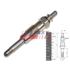 Bougies de préchauffage Talbot TAGORA