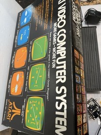 atari cx-2600a console Console With A Box Tested Working Read