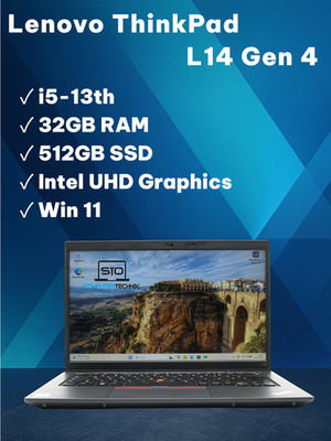 Lenovo ThinkPad L14 Gen 4 i5-1335U 32GB RAM 512GB SSD FullHD IPS Win 11 #A1