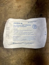 Breast Milk Storage Bottles, 35ml Containers, Leak Proof Lids, Breastmilk Medela