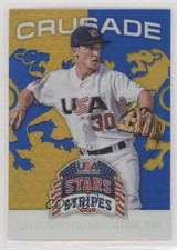 2015 Panini Stars and Stripes Crusade Blue Alex Bregman #6 07rd