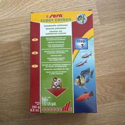Sera Super Carbon - 250 g Aktivkohle in Pelletform