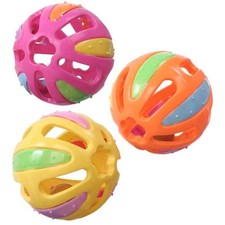 4 Pack 2.5" Kaleidoballs Bird Foot Toy for Medium Large Birds SB1057