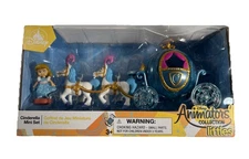 Disney Animators Collection Littles Cinderella Mini Set Horse & Carriage New