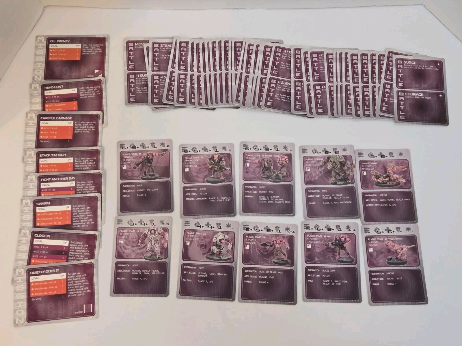 Deadzone Plague Army 11 Miniatures & Cards Mantic Games