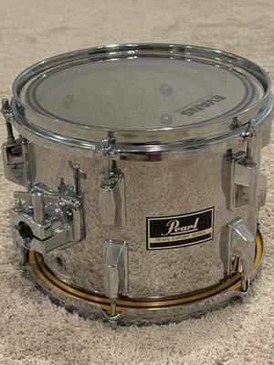 Pearl Export 10 X 8  Chrome Rack Tom Drum Drumset Set