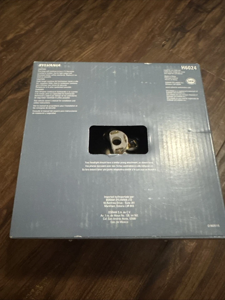 Nuevo faro de haz halógeno sellado con luz principal Sylvania Basic H6024 Foto 2 de 2