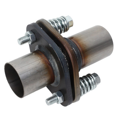 2'' Exhaust Muffler Flange Pipe Repair Spherical Joint Semi Direct Fit Kit 2 Bolt
