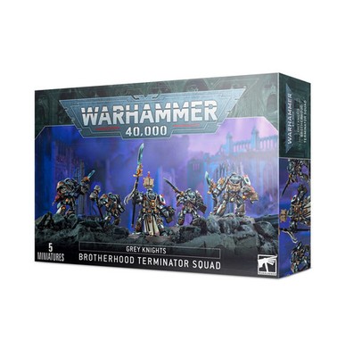 Warhammer 40k Grey Knights Terminatortrupp Miniaturen Kit NEU OVP