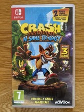 Crash Bandicoot N. Sane Trilogy Nintendo Switch Game