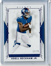 2014 Topps Chrome Superfractor Odell Beckham Jr Autograph Surfaces, Sells 15