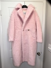 Max Mara Teddy Bear Icon Tedgirl Coat Pink SI...