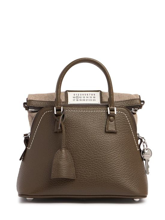 Maison Margiela - Mini 5Ac Classique grainy leather bag Maison Margiela - Mini 5Ac Classique grainy leather bag