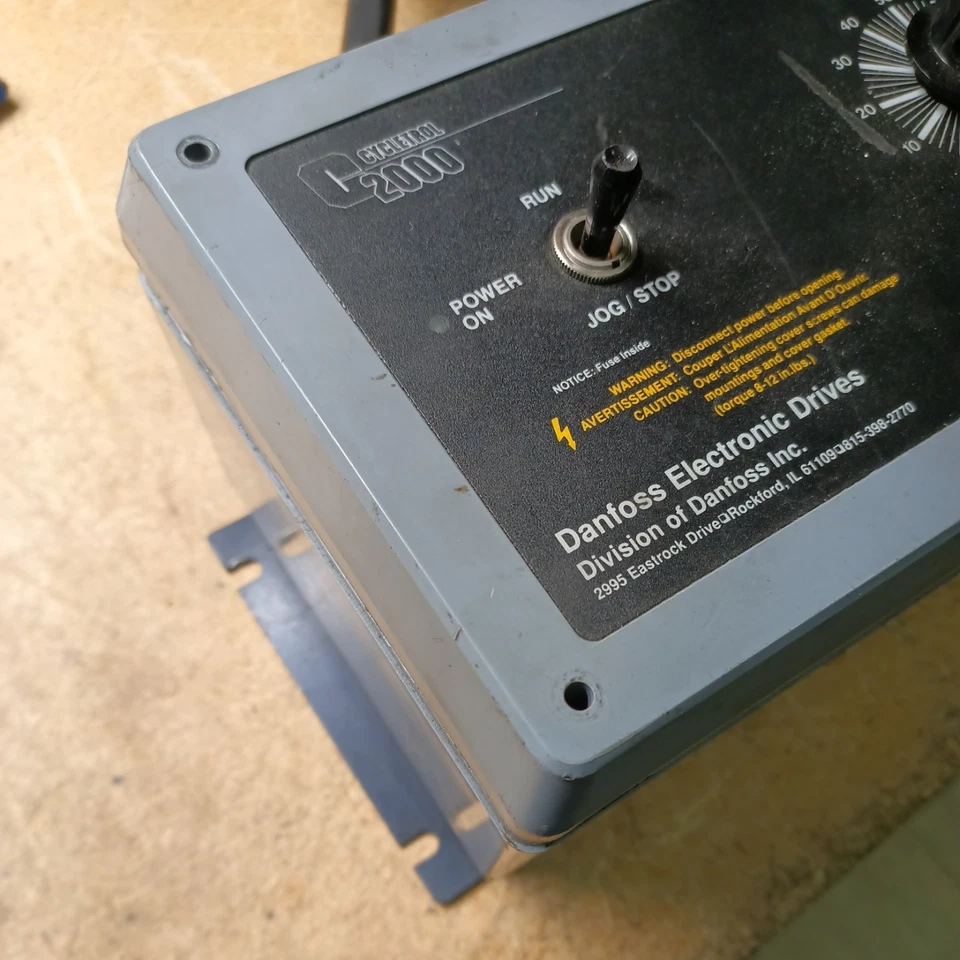 Danfoss Cycletrol C2000 Variable DC Motor Speed Controller 0-180Vdc 6,1A  - Image 3 of 4