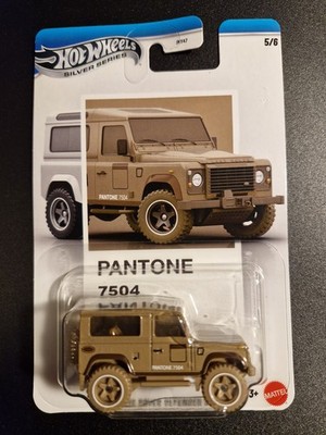 Hot Wheels Land Rover Defender 90 - Patone 7504 - Silver Series - Kombi P&P