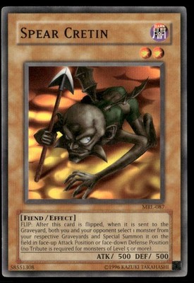 Spear Cretin Magic Ruler MRL-087 Common / Short Print Yugioh Lightly Played