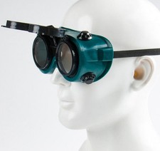 Welding Goggles Flip Up Front Safety Shade Anti-Glare Eye Protection Sunglasses