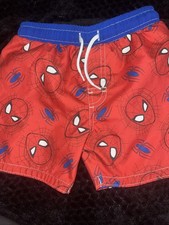 Spider- Man Swim Trunks , Youth Size 6 NWOT