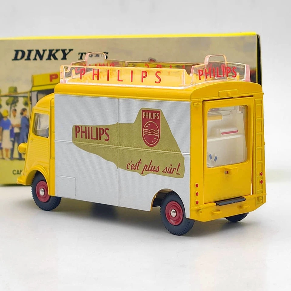 1/43 Atlas DINKY TOYS 587 Camionnette CITROEN 1200K PHILIPS Diecast Model Car US - Image 4 of 4