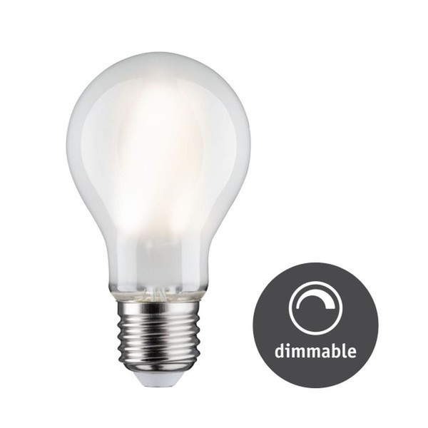 Paulmann Led Filament A60 Birne 9W=75W E27 Matt 1055Lm Neutralweiß 4000K Dimmbar-image