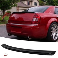 Fit For Chrysler 300 Rear Spoiler Trunk Wing Sporty Style Gloss Black 2005-2010
