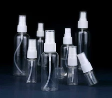 10ml - 120ml Spray Bottle for Perfume Essential Oil Refillable Plastic Container