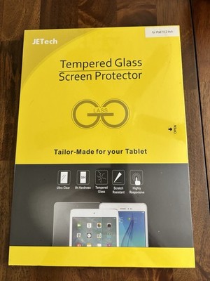 NEW Tempered glass Screen Protector For 10.2 Inch iPad JETech Ultra Clear